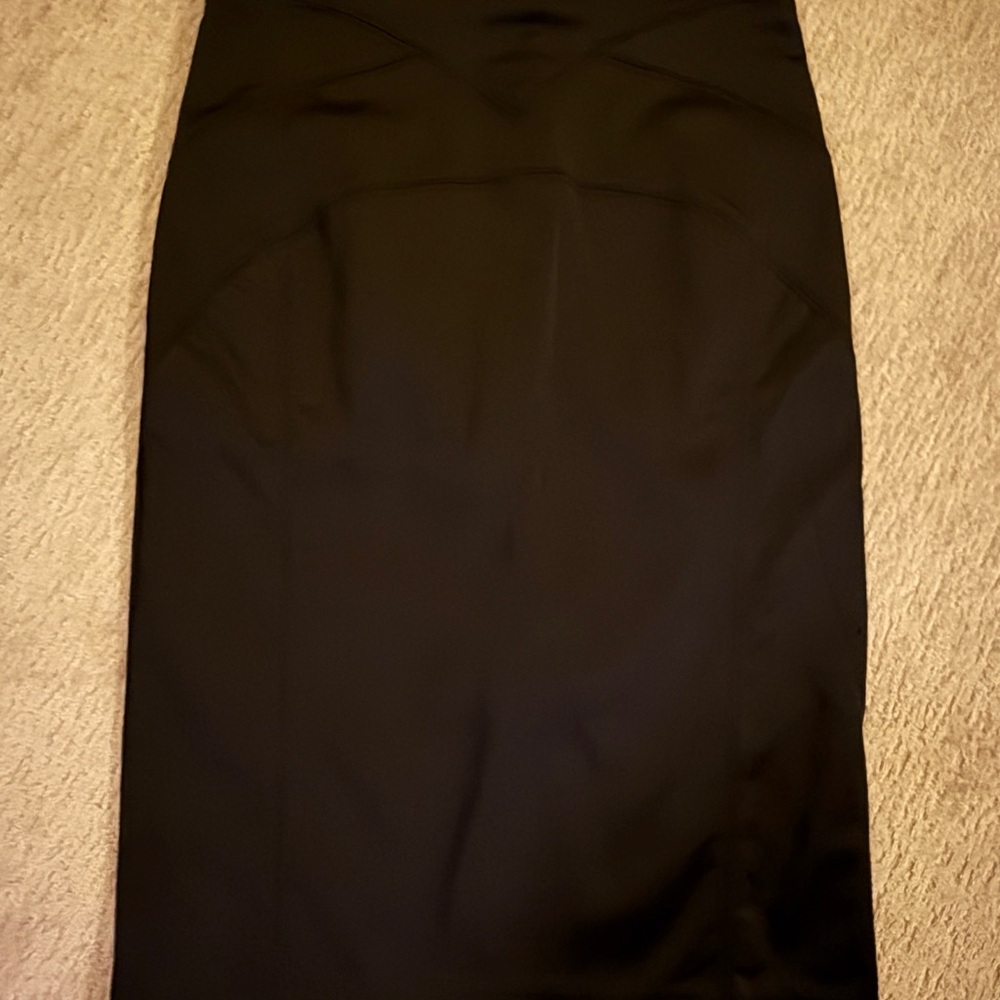bebe Classic Black Pencil Skirt